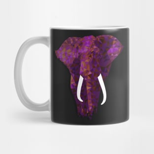 Geometric Firey Elephant Mug